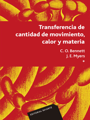 cover image of Transferencia de cantidad de movimiento, calor y materia Volume 1